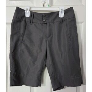 Columbia Omni-Shade Womens Hiking Shorts Size 4 Gray